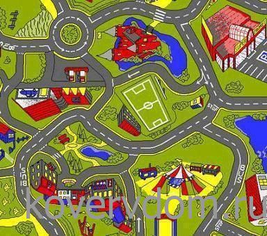 Детский ковер-палас  Lunapark